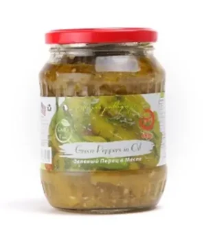 Green Pepper In Oil Marinade