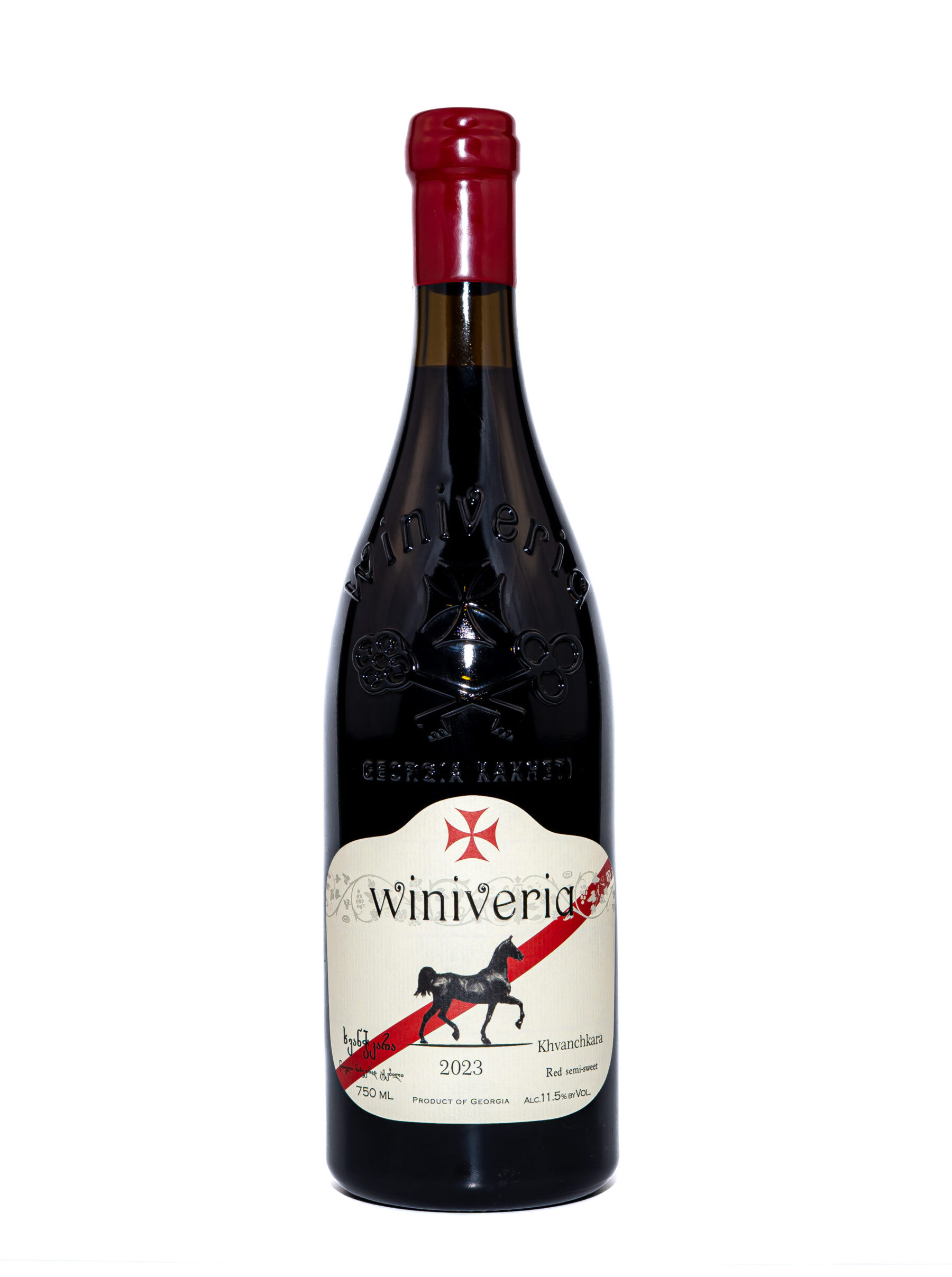 KHVANCHKARA RED SEMISWEET WINE